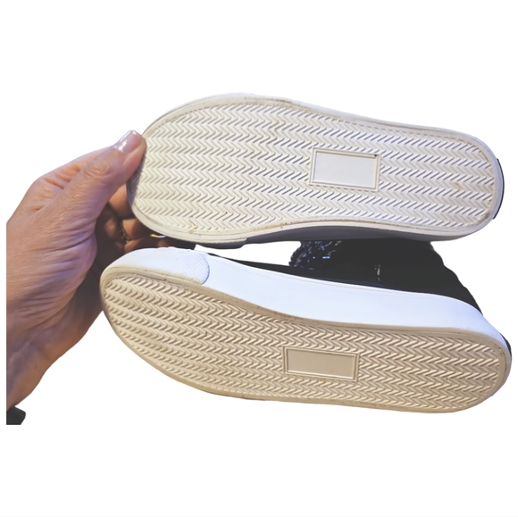 AS NEW size 12 canvas shoes Converse Style, in truly excellent 👌 used condition - Picture 5 of 13